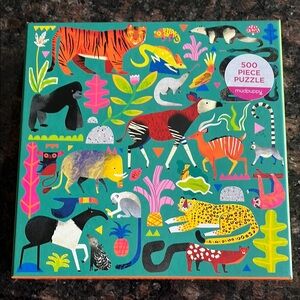 Mudpuppy 500 Piece Animal Puzzle